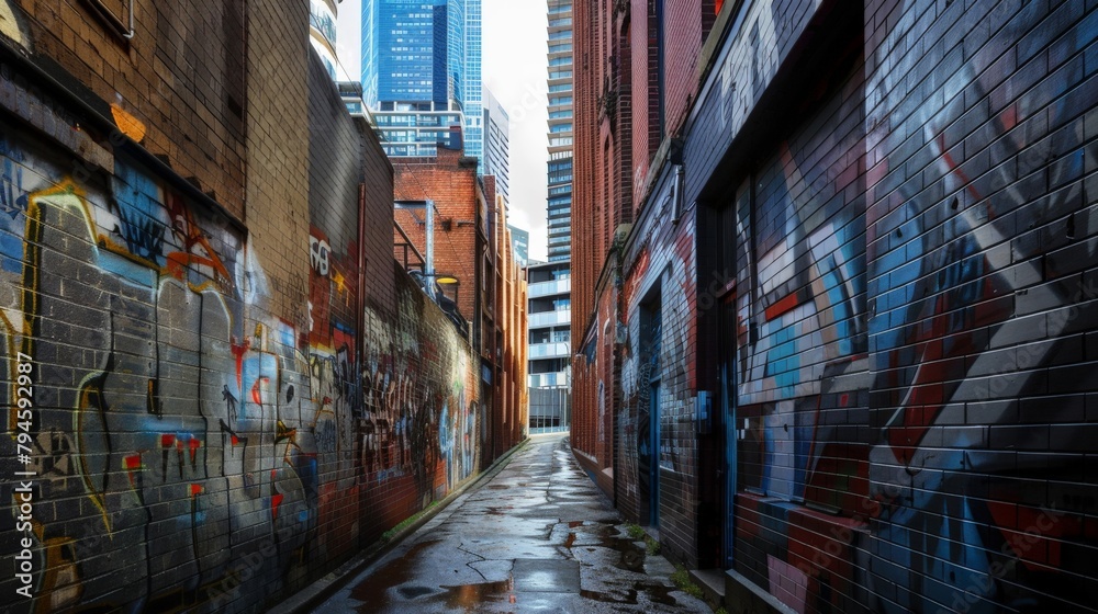 An urban exploration day, with a photographer capturing the architectural beauty and street art of their own city, seeing familiar places through a new lens. An urban exploration day, with a photographer capturing the architectural beauty and street art of their own city, seeing familiar places through a new lens.