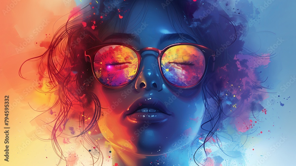 People have a lot of creative artistic ideas that come out of their colorful heads and have the tools to paint art. People have a lot of creative artistic ideas that come out of their colorful heads and have the tools to paint art.