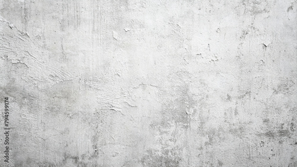 White concrete grunge wall texture background