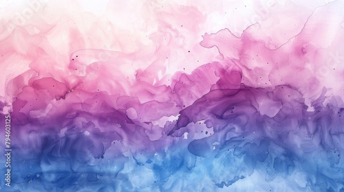 Hand painted watercolor background concentration