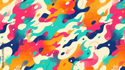 Discover a vibrant and abstract color pattern ideal for enhancing your background texture photo