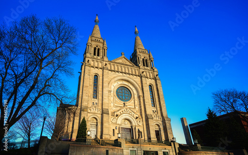 The Cathedral of Saint Joseph at Historic District in Sioux Falls, South Dakota, United States © Naya Na