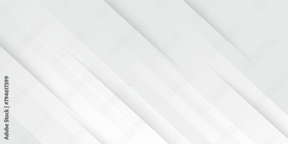 Gray and white diagonal line architecture geometry tech abstract subtle background vector illustration.