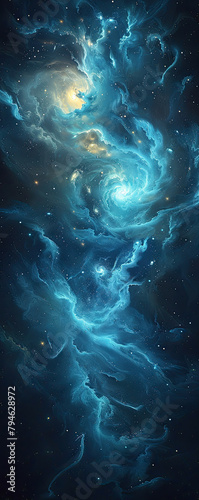 Dark Cosmos Stars Amidst the Shadows