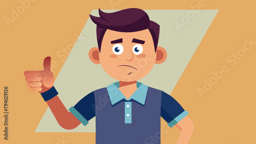 Various indications are being shown vector illustration