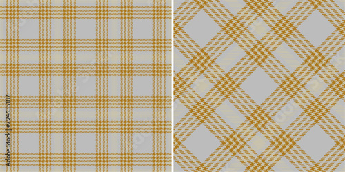 Vector checkered pattern or plaid pattern . Tartan, textured seamless twill for flannel shirts, duvet covers, other autumn winter textile mills. Vector Format