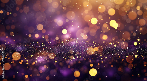 Golden and purple background