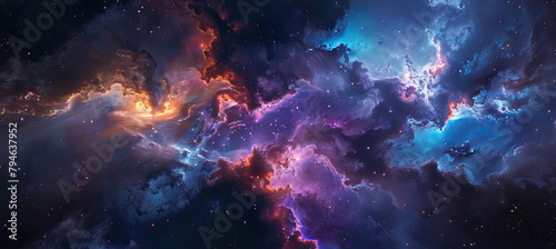 Galactic Vertigo A Cosmic Odyssey © Andres