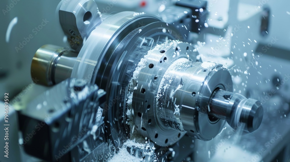 CNC machine operators programming precision cuts CNC machine operators programming precision cuts