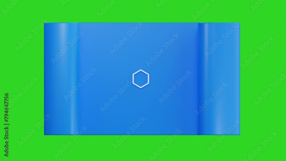 3d animation of blueprint 3d icon with green background, design and development set 3d animation of blueprint 3d icon with green background, design and development set