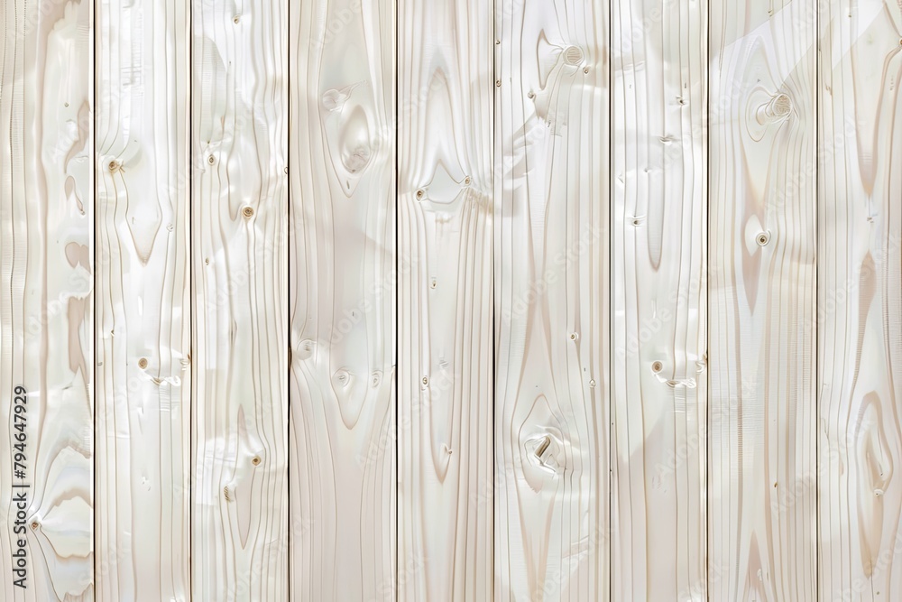 Fototapeta premium White Painted Wooden Planks Texture