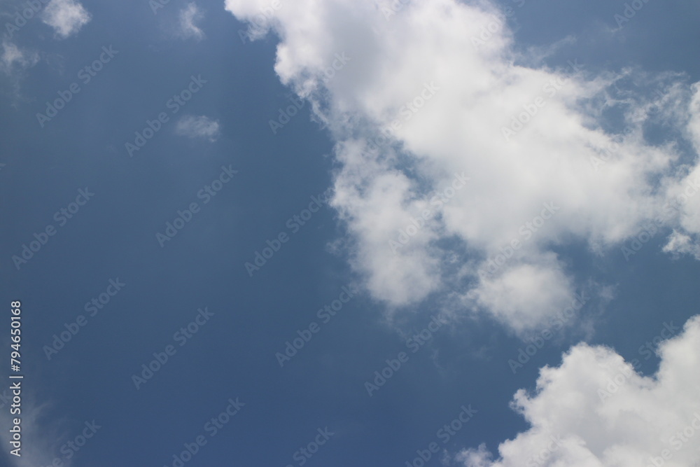 blue sky panorama background with tiny clouds blue sky panorama background with tiny clouds