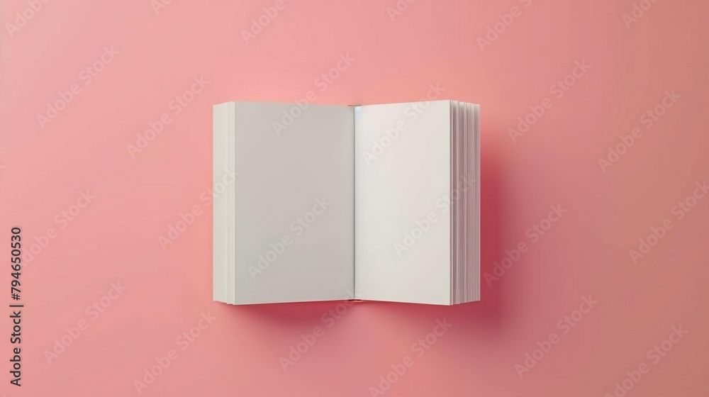 3D Rendering of Opened Blank White A4 Magazine Brochure Mockup
3D Rendering of Opened Blank White A4 Magazine Brochure Mockup
