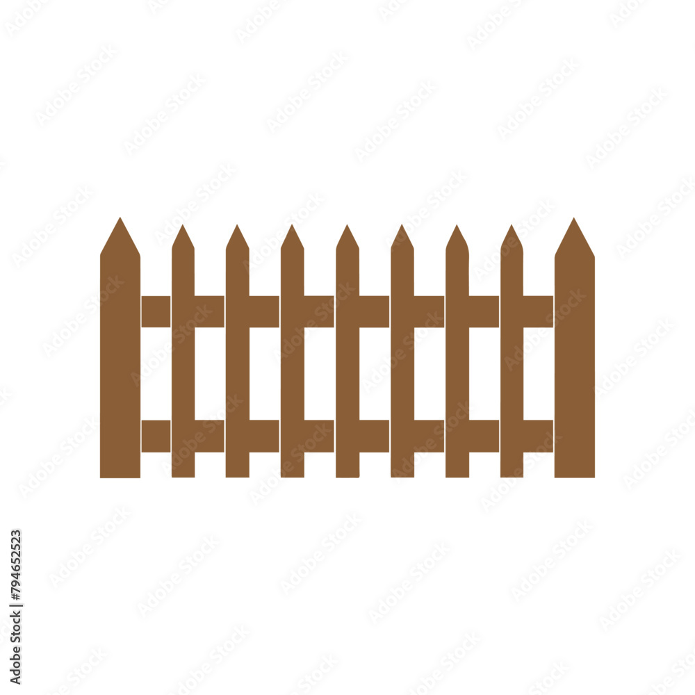 Fence icon set. Simple vector for web design isolated on white background. Fence icon set. Simple vector for web design isolated on white background.