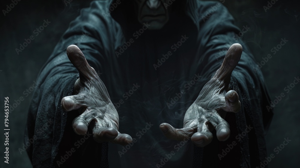 Shadowed Sorcery The Sinister Visage of the Evil Magician Shadowed Sorcery The Sinister Visage of the Evil Magician