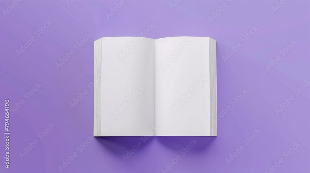 3D Rendering of Opened Blank White A4 Magazine Brochure Mockup
3D Rendering of Opened Blank White A4 Magazine Brochure Mockup