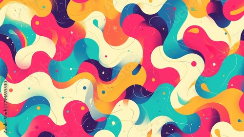 An abstract colorful pattern designed to add a vibrant touch to your background texture photo