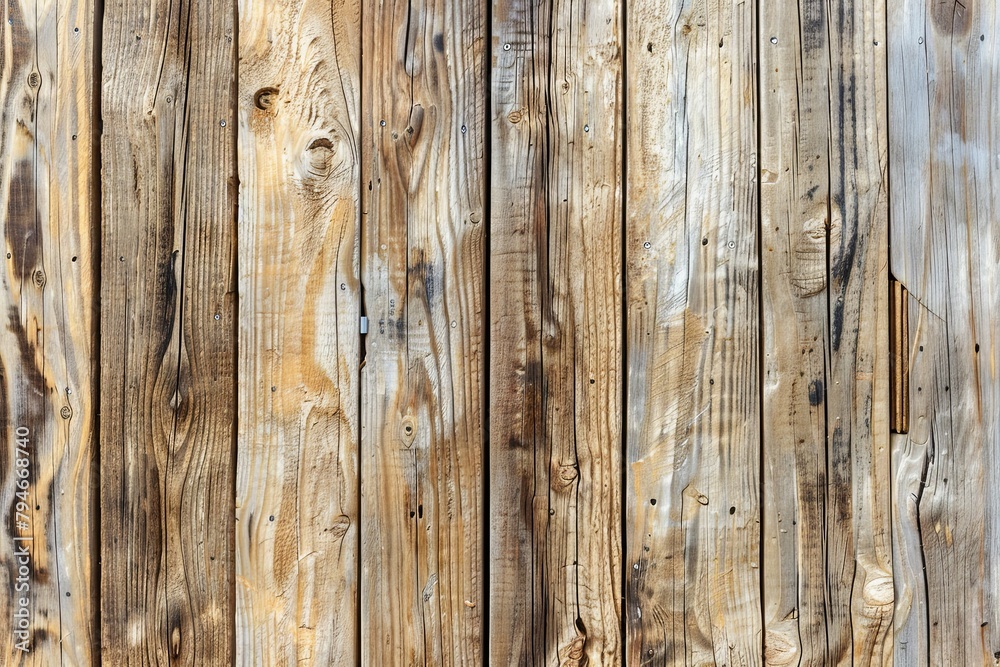 Fototapeta premium Sun-Kissed Wooden Plank Texture