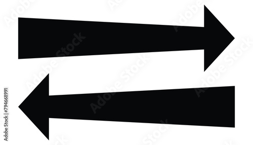 arrow icon, black right arrow, black direction pointer, straight pointed arrow icon, black arrow white background, black arrow isolated background.