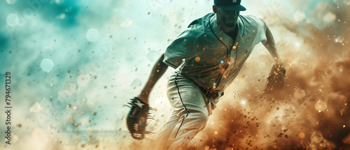 baseball competition sport concept background