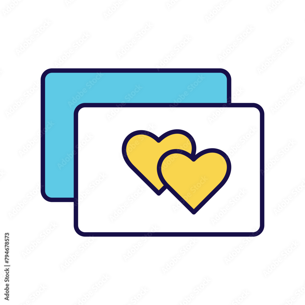 wedding photo icon with white background vector stock illustration wedding photo icon with white background vector stock illustration