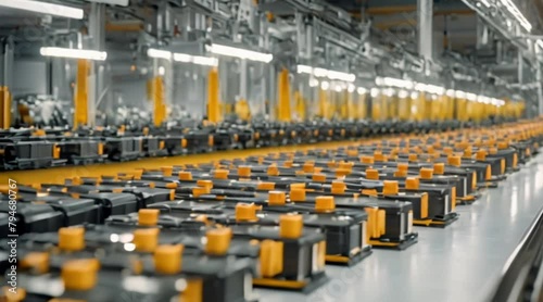 Efficient Assembly Line for Mass Production of Electric Vehicle Battery Cells