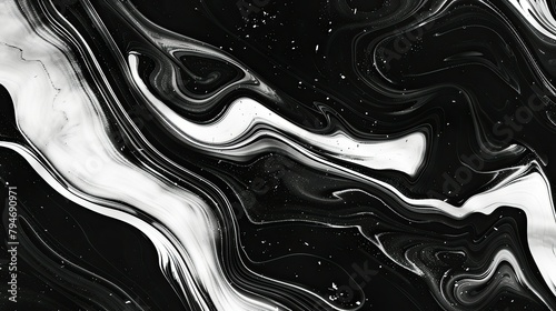 black and white abstract wallpaper in the style of Nothing phone. photo