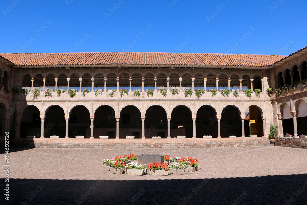 Obraz premium courtyard of the palace