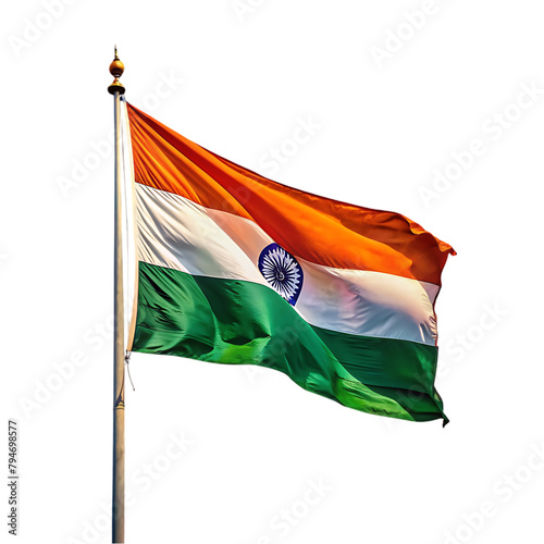 Indian flag transparent background