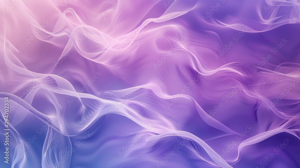 A flowing background texture with wavey elements in a subtle purple and pink colour