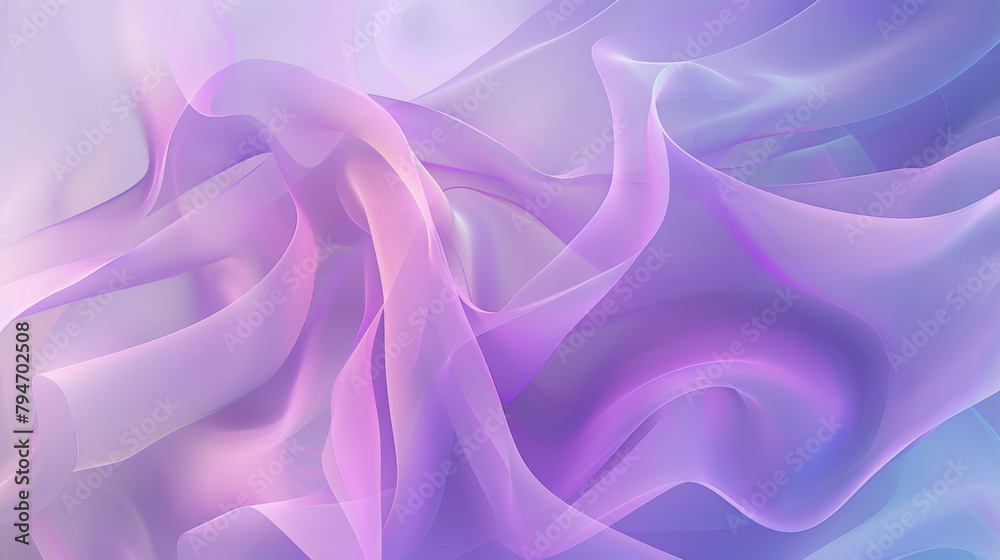 A flowing background texture with wavey elements in a subtle purple and pink colour