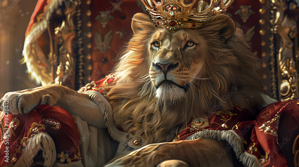The King The Lion King Artistic Realistic Style Aspect 16:9 The King The Lion King Artistic Realistic Style Aspect 16:9