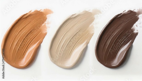 クリーム　テクスチャ　ファンデーション　コスメ　美容