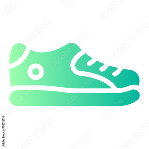 footwear Gradient icon