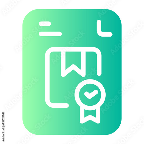 guaranty Gradient icon