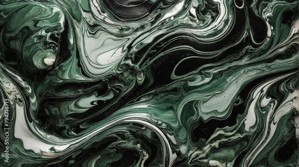 abstract background with silver and green abstract background with silver and green