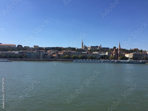 Danubio river in Hungary