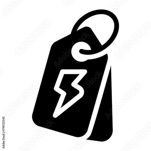 price tag Solid icon