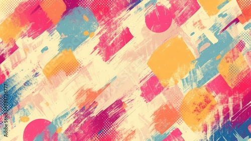 An eye catching abstract color pattern designed for a textured background photo