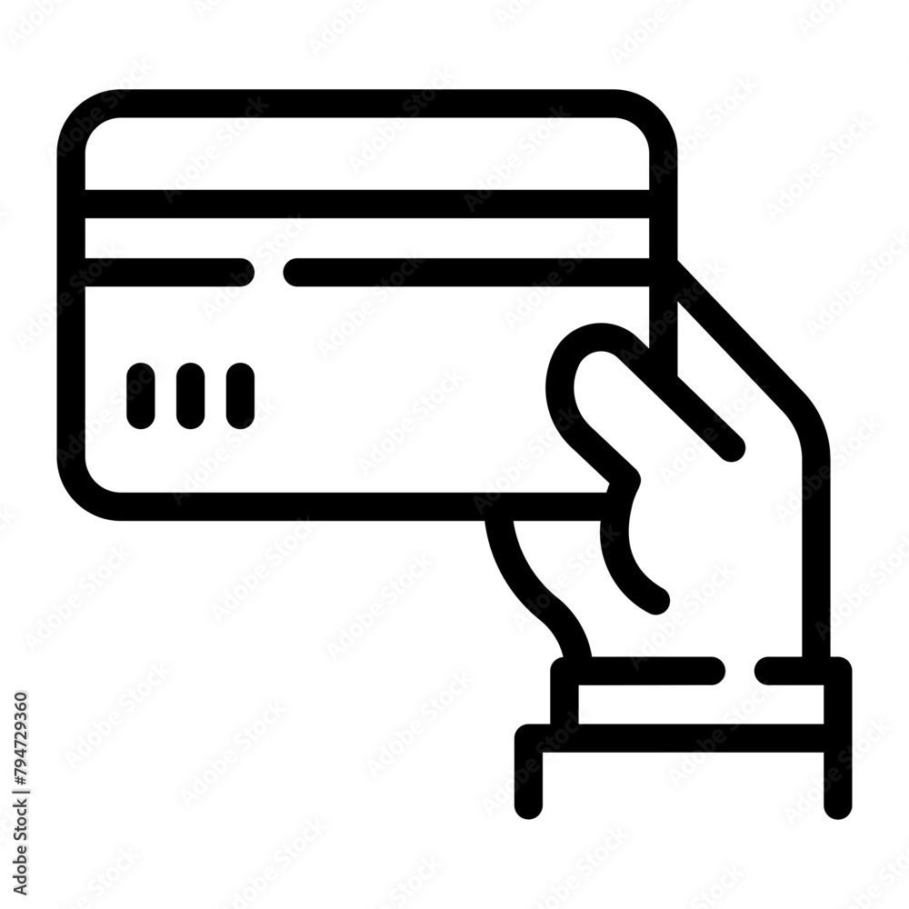 payment method Line Icon payment method Line Icon