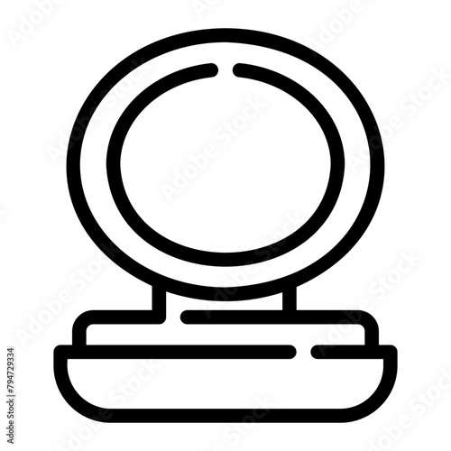 makeup Line Icon