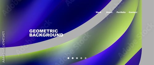 A colorful swirl of blue and green in a geometric pattern, reminiscent of an astronomical object in the sky. The electric blue hues contrast beautifully with the liquidlike texture