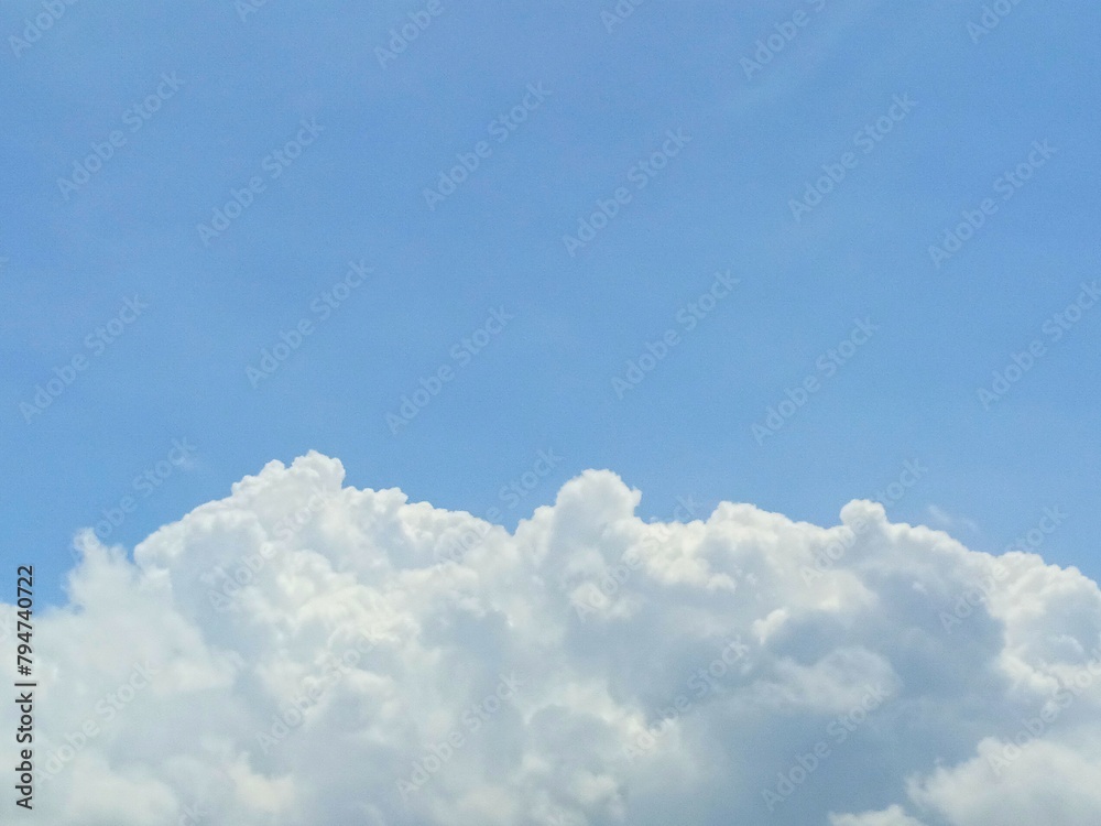 background view of blue sky and white clouds background view of blue sky and white clouds