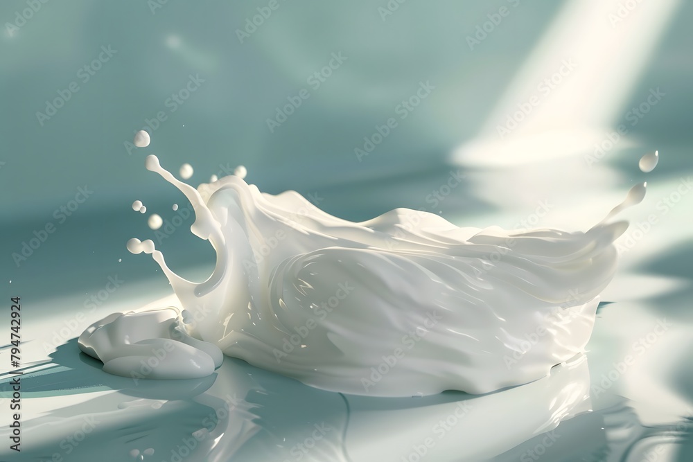 3D Model Illustrating Skincare Ingredient Penetrating the Skin Barrier for Enhanced Effectiveness 3D Model Illustrating Skincare Ingredient Penetrating the Skin Barrier for Enhanced Effectiveness