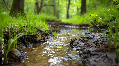 Developing Mycoremediation Solutions for Polluted Soil and Water, Showcasing Ecological Restoration Techniques photo