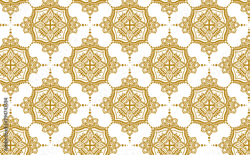 ヨーロピアンなクラシックな背景イラスト