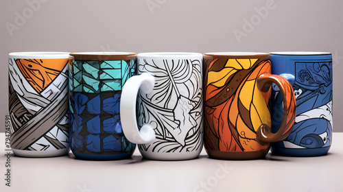 cup of coffee on the table