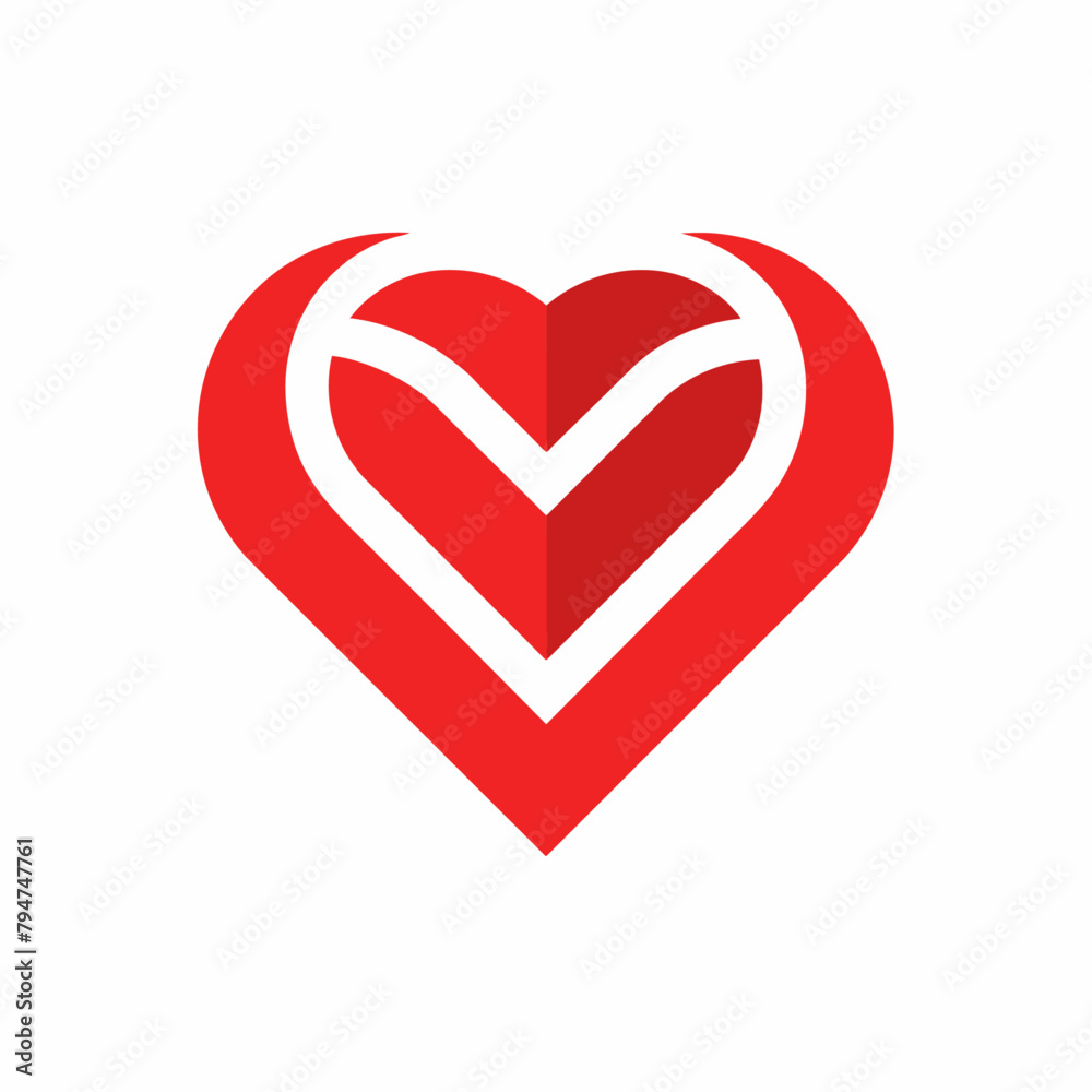 Heart Typography logo (3)
