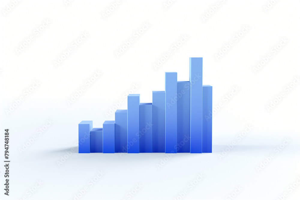 business graph with arrow business graph with arrow