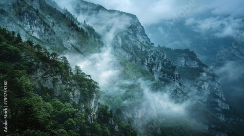 Impressive image of a stunning mountainside © 2rogan